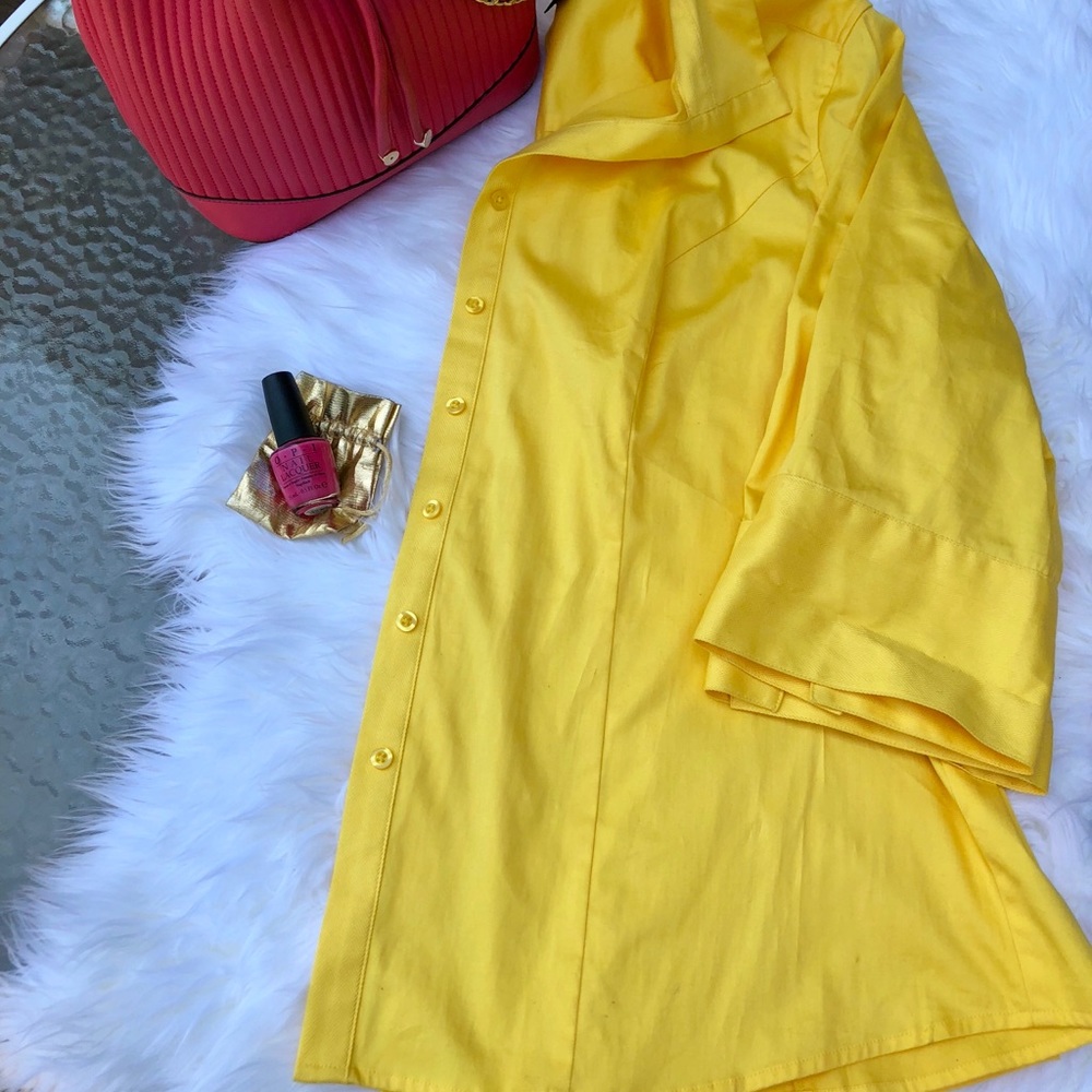 Lemonade Splash button down 💛